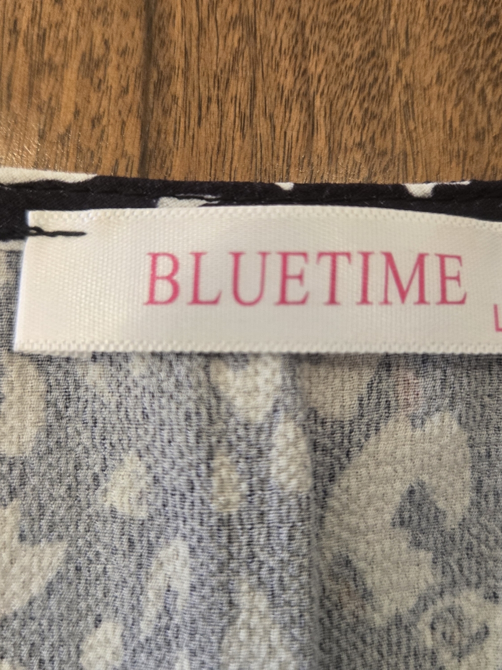 Bluetime Women's Blue Floral Leggings